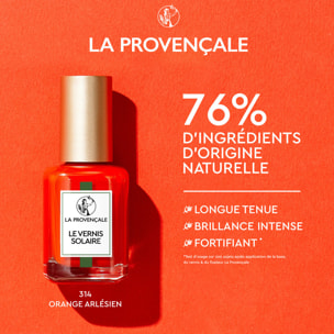 La Provençale Le Vernis Solaire Vernis à Ongles Longue Tenue Orange Arlésien