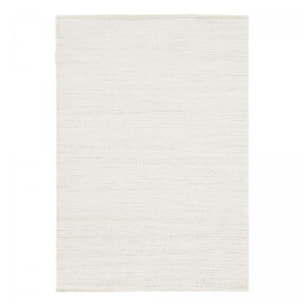 Tapis salon et chambre tissé motif faux uni DUGO