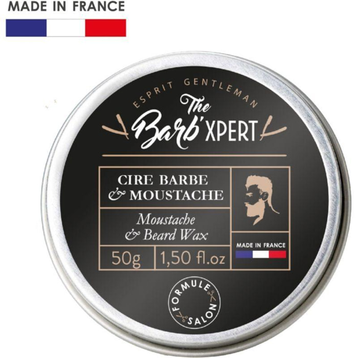Cire barbe et moustache BARB EXPERT à barbe 50gr