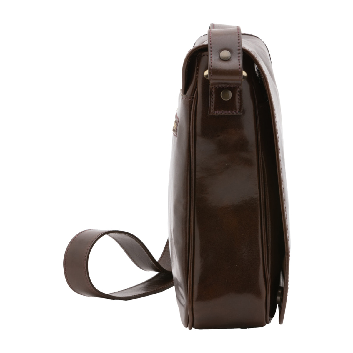 Borsa a tracolla  da uomo In Vera pelle Made in Italy 29x28x9 cm