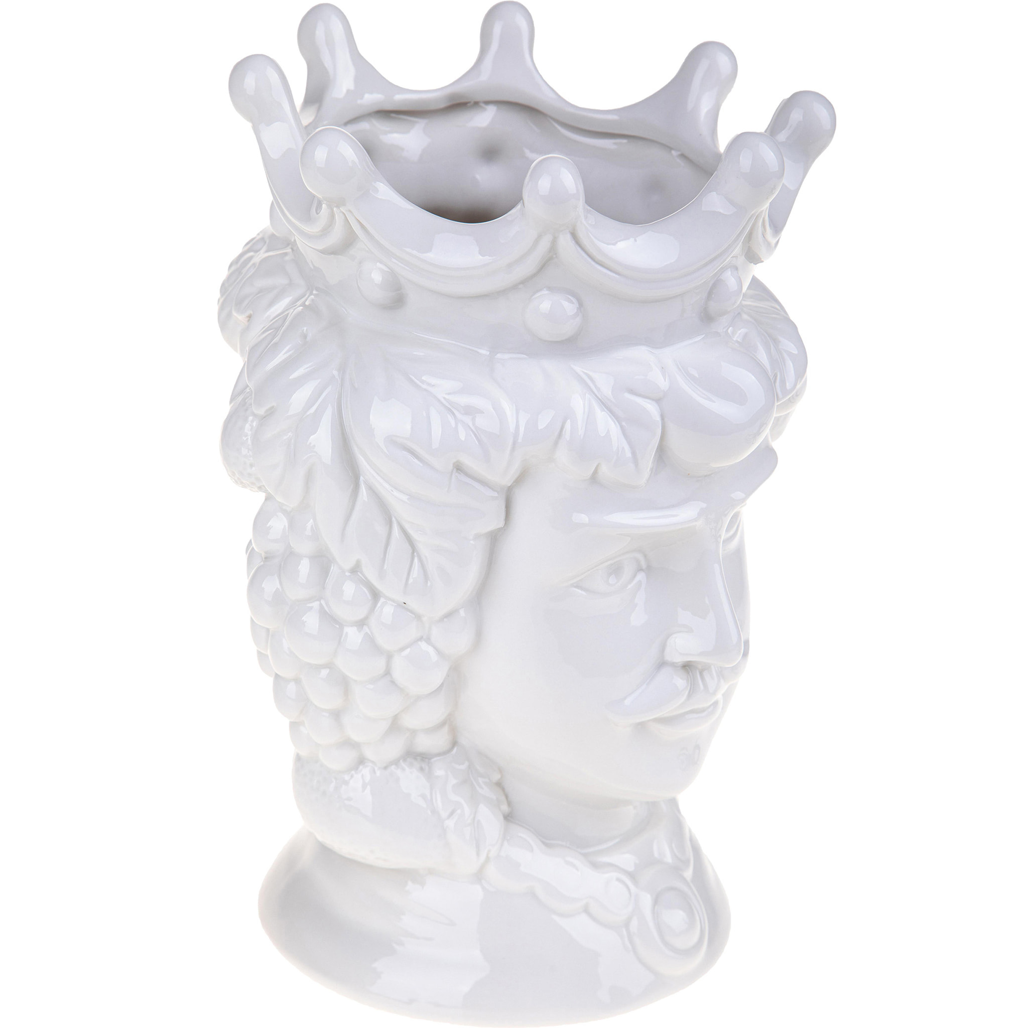 Vaso con base - 15xH29,5x15cm - Pezzi 2 - Bianchi Dino SpA