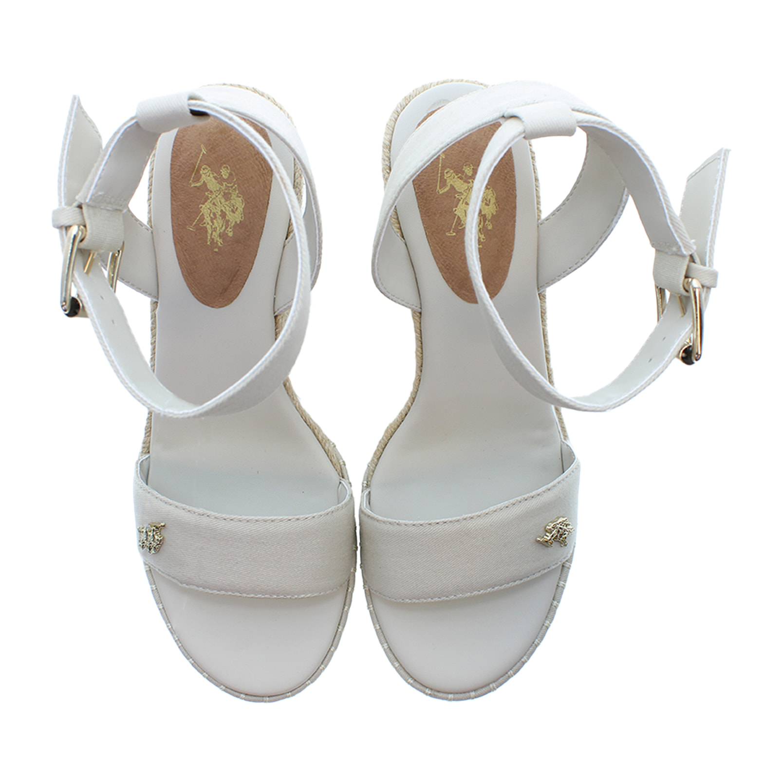 U.S. Polo Assn. - Sandali AYLIN028W/5C1 in tessuto per donna