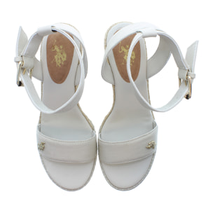 U.S. Polo Assn. - Sandali AYLIN028W/5C1 in tessuto per donna