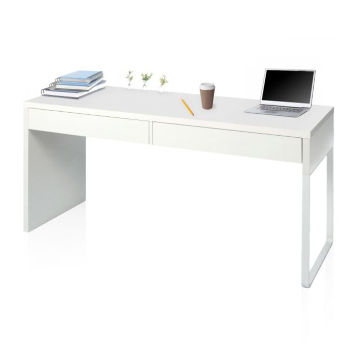 Mesa de escritorio Roxy Blanco Artik (Blanco Mate)