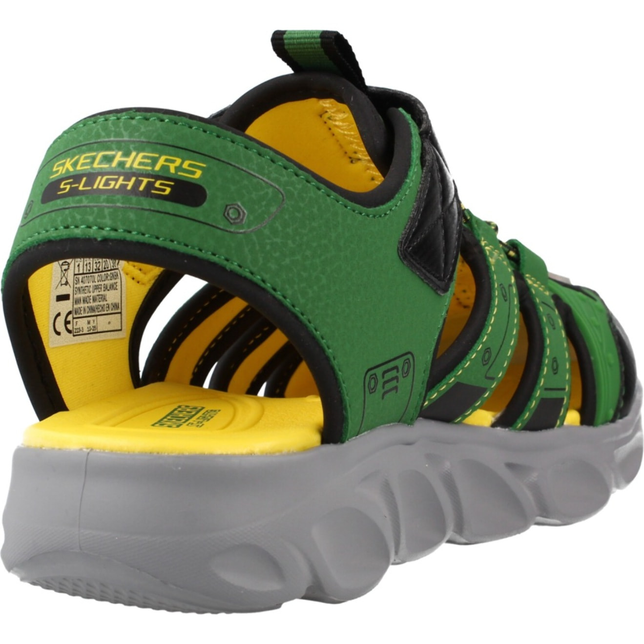 Sandalias Niño Hypno-splash -tractor-brights Verde