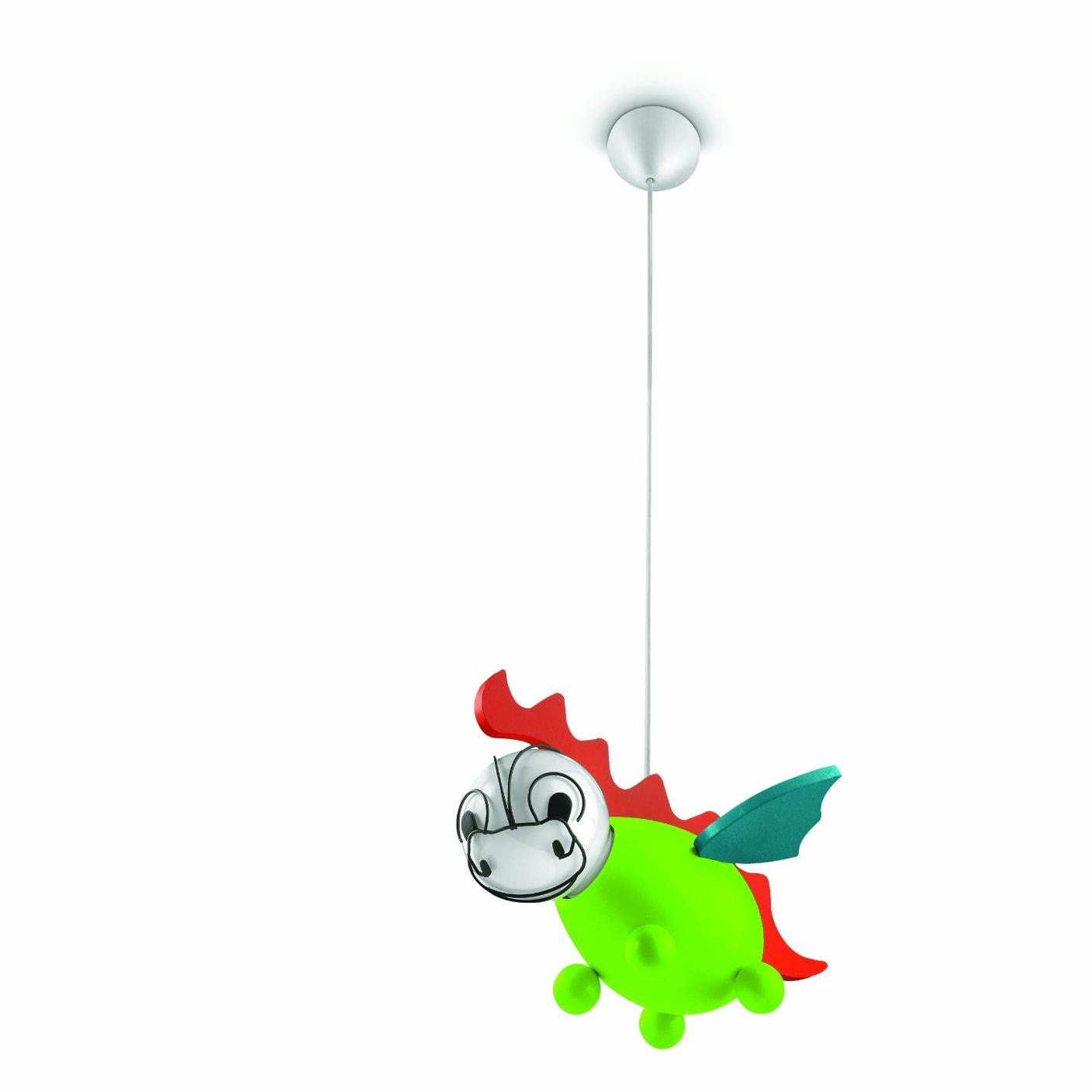 Philips Drakey Lampada Sospensione Draghetto Cameretta Bambino Lui Philips