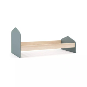 Cama juvenil Misty Cloud Verde Salvia - Oak Soft