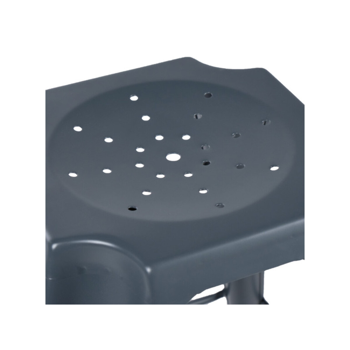 Tabouret de bar en métal au style industriel - STEAL