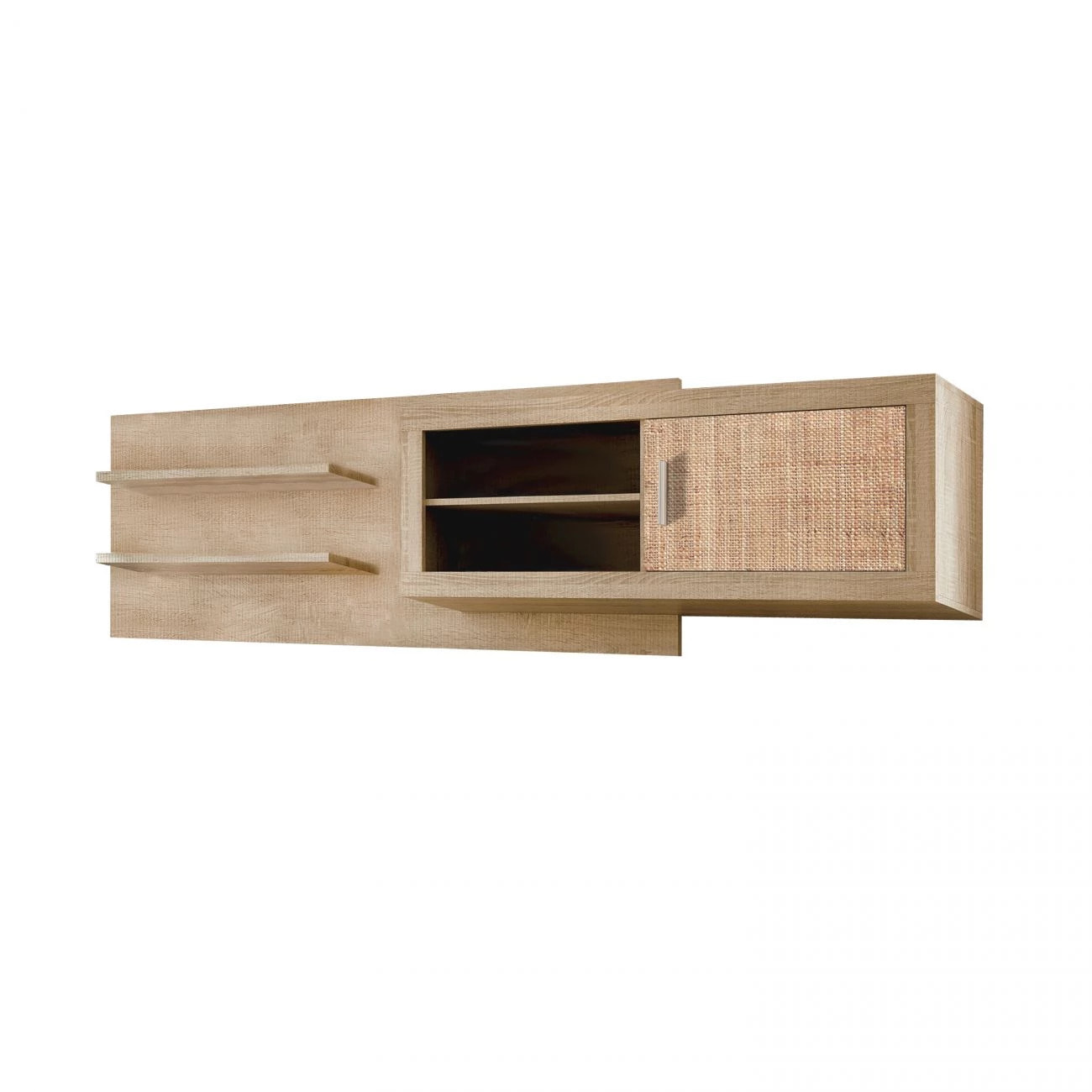 Módulo alto Nuka 1 puerta con respaldo Tofe - Textil