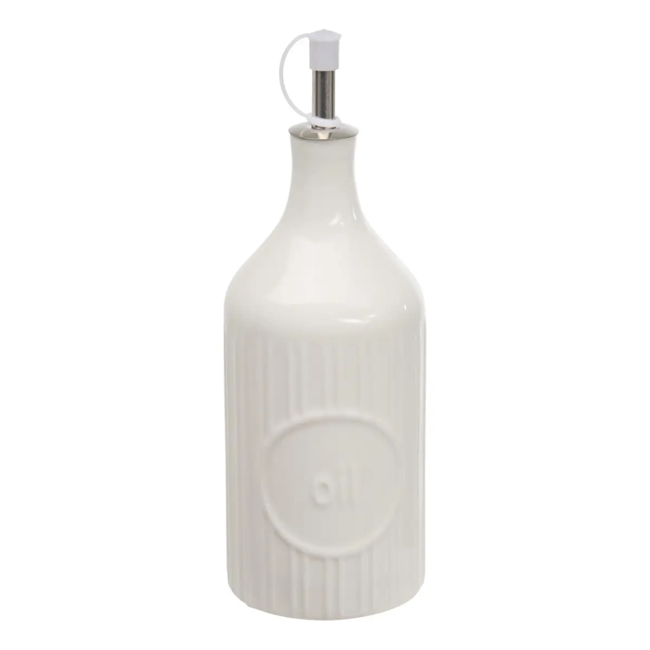 Bouteille condiment grès blanc 0,5L