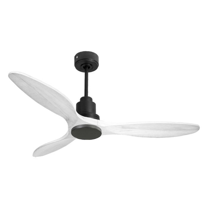 Ventilateur de plafond Réversible  Thermostat Wifi Moteur à courant continu Toits en pente Télécommande Hypersilence Mémoire Shopify Vendible (AUTOMATIQUE)