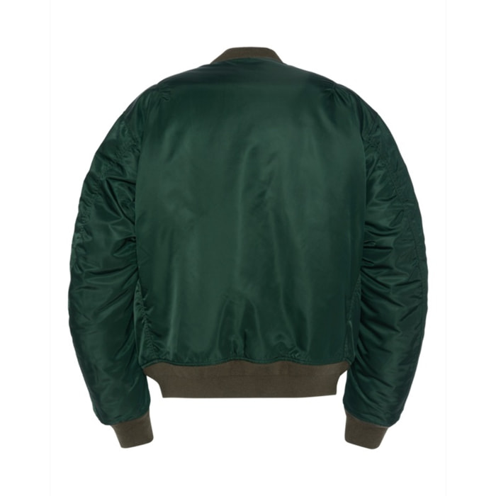 MA-CAMPRSWASHED BOMBER WITH VINTAGE SHAPESchott NYCFOREST