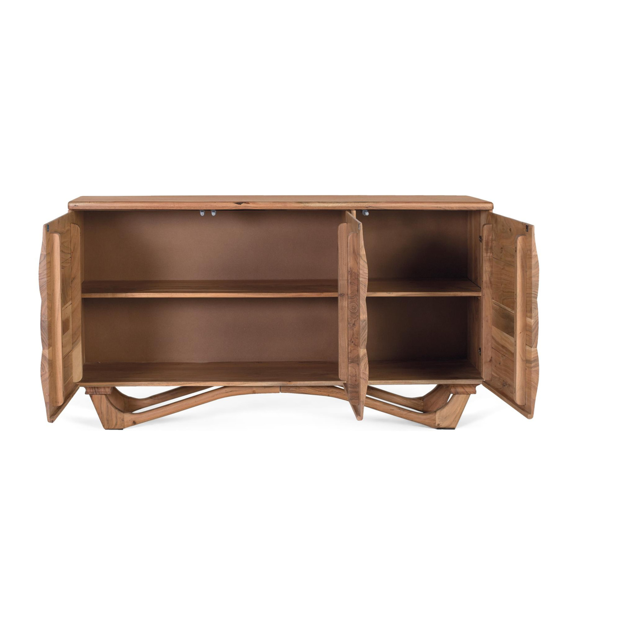Aparador de Madera de Acacia Estilo Rústico Moderno