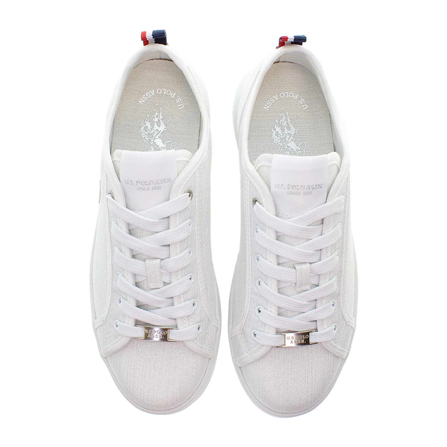 U.S. Polo Assn. - Sneakers CAMPYW003W/5T1 in sintetico per donna