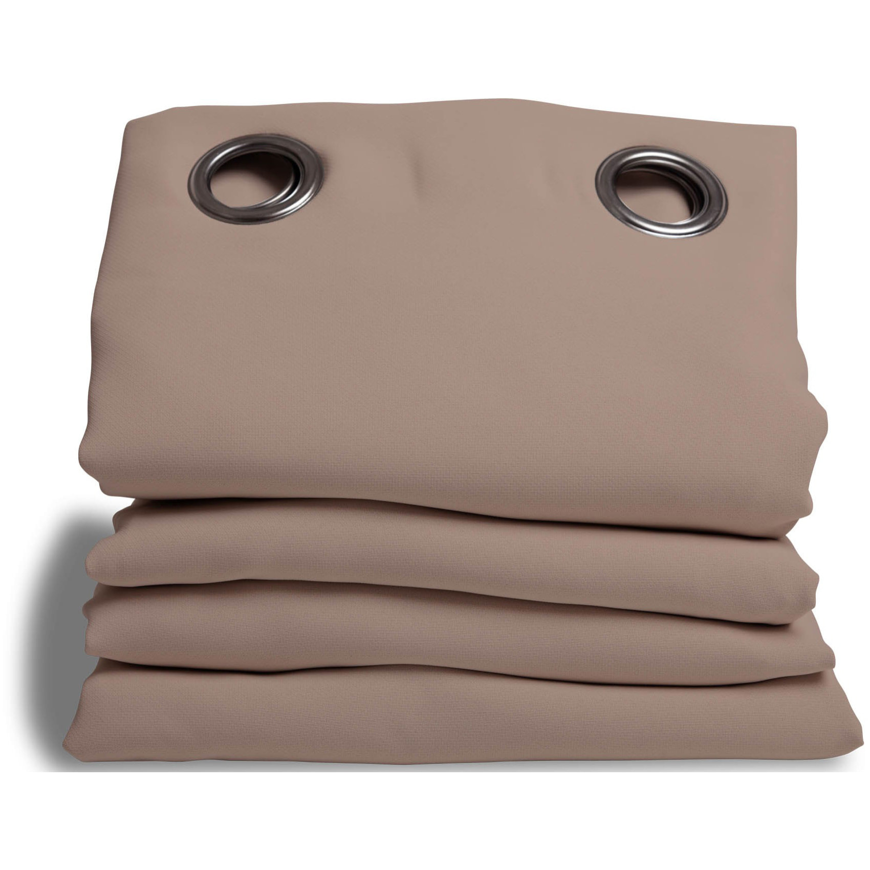 Rideau Phonique Occultant et Thermique 'MOONDREAM' - Beige foncé