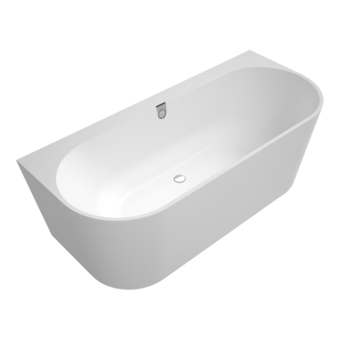 Baignoire îlot 180 x 80 VILLEROY & BOCH Oberon 2.0 blanc mat