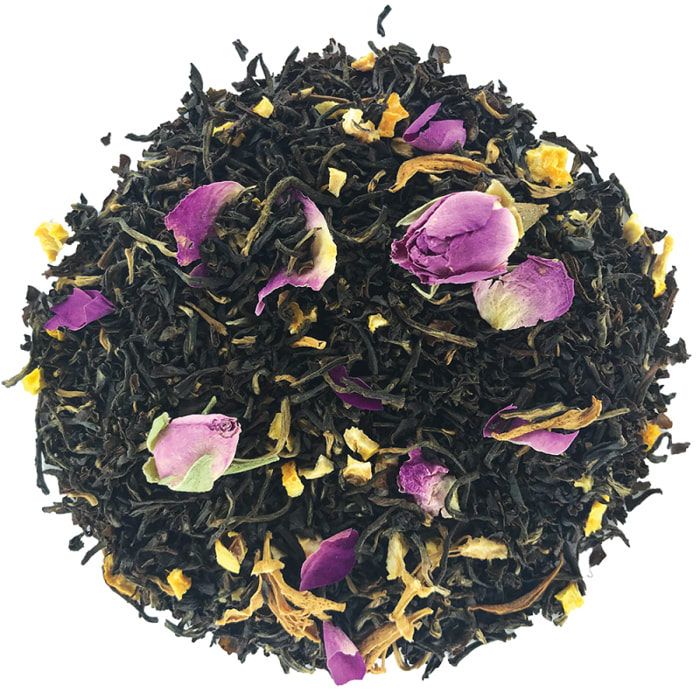 Earl Grey des Amoureux - Thé Noir Bio - Vrac 1kg