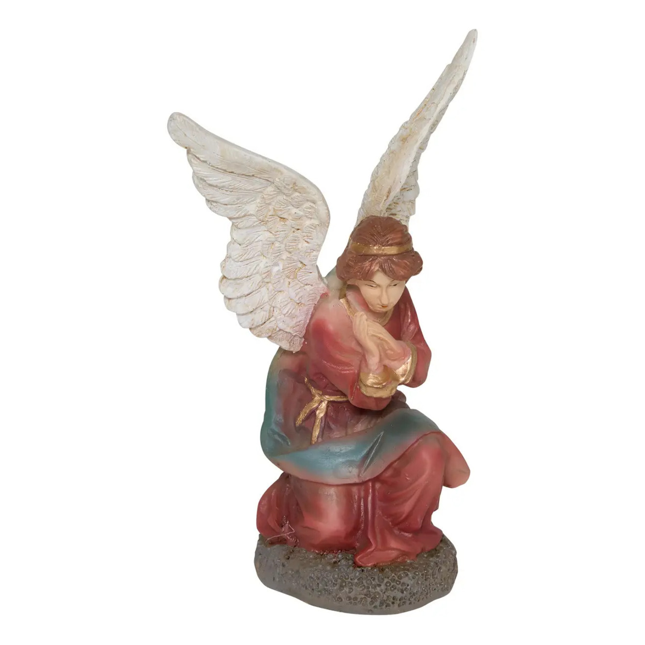 Santon pour crèche de Noël H.20cm résine assorti