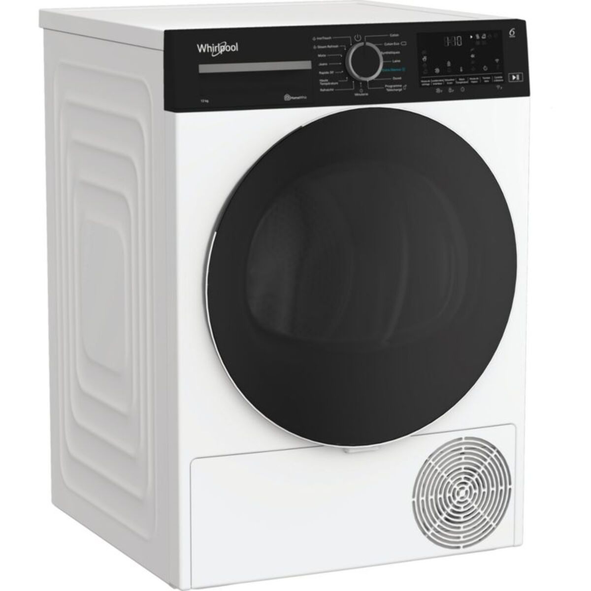 Sèche linge pompe à chaleur WHIRLPOOL CWD122MWBSFR