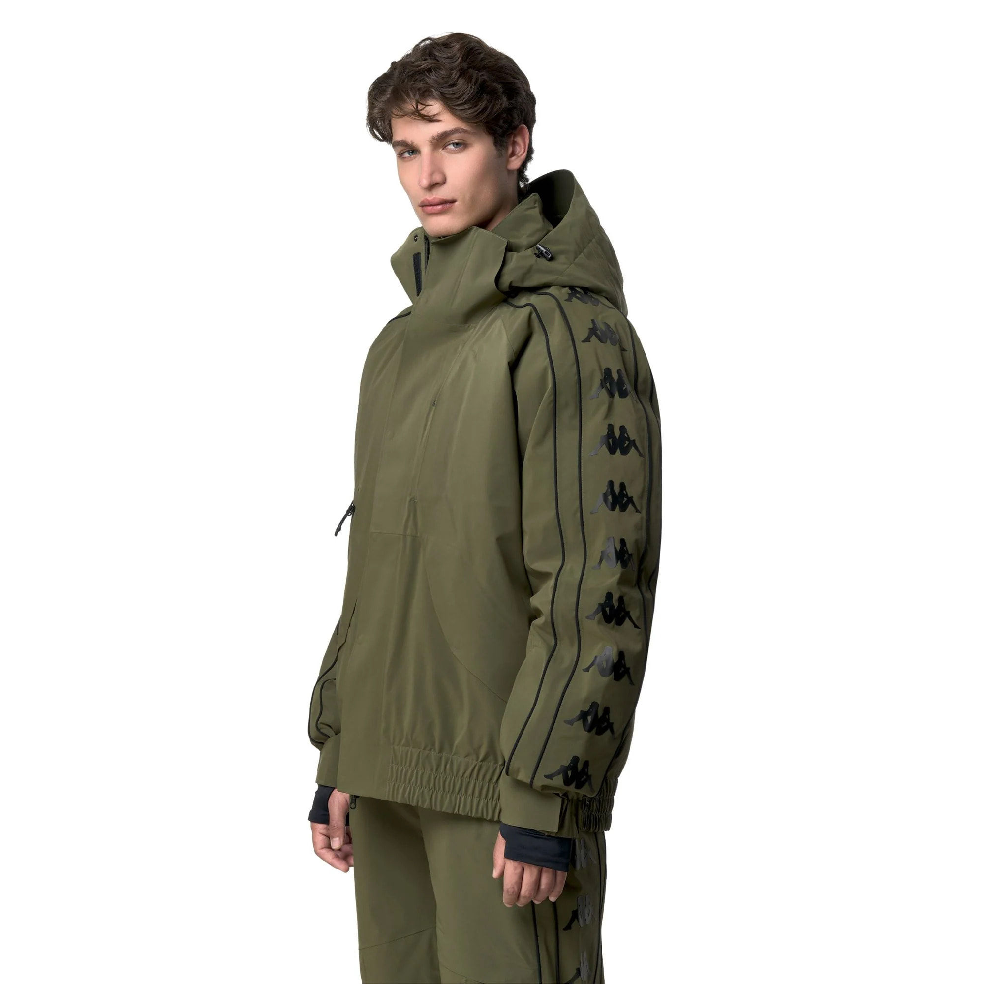 Kappa - Giacche Uomo Verde - 6Cento 678H 222 Banda