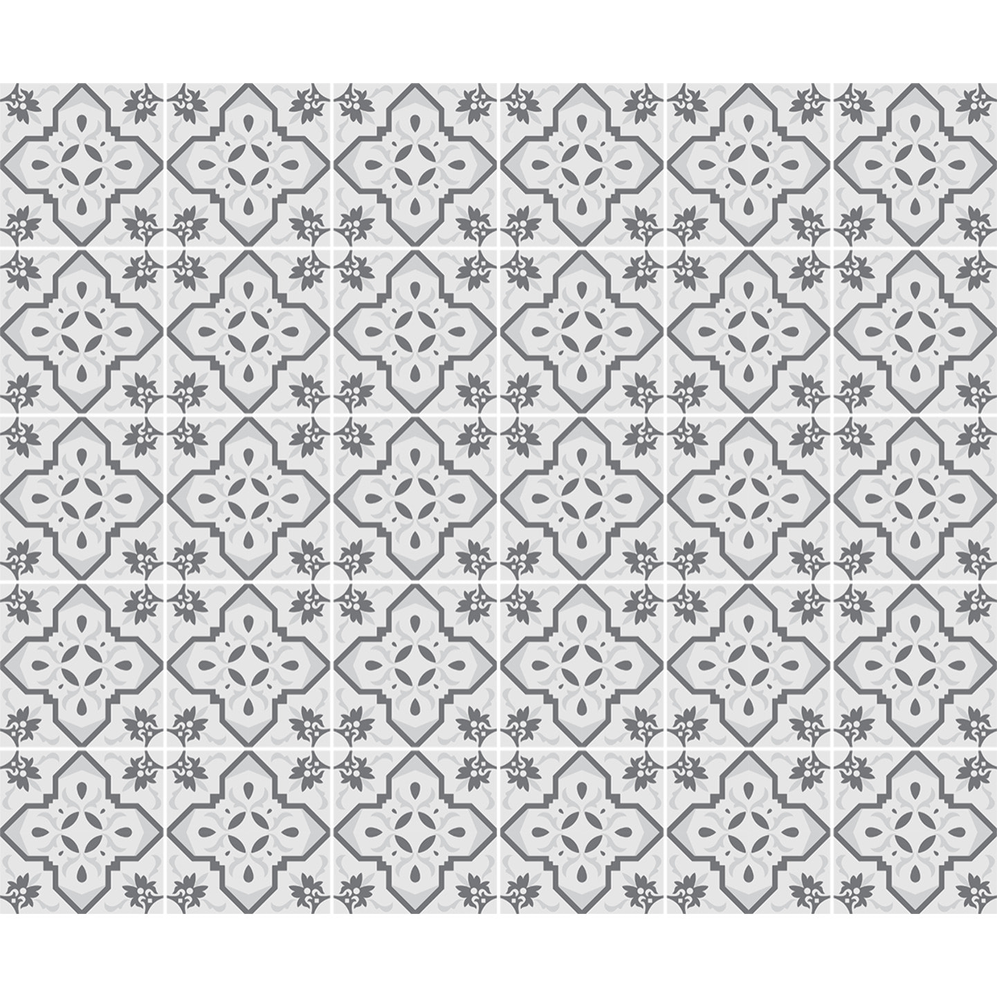 Stickers muraux - Sticker Mural Carrelage adhésif Cuisine Salle de Bain - 30 STICKERS CARRELAGES AZULEJOS CHRISTINA