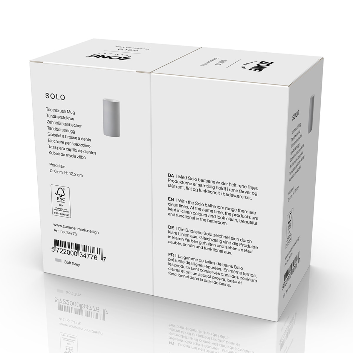 Gobelet pour brosse à dents Solo