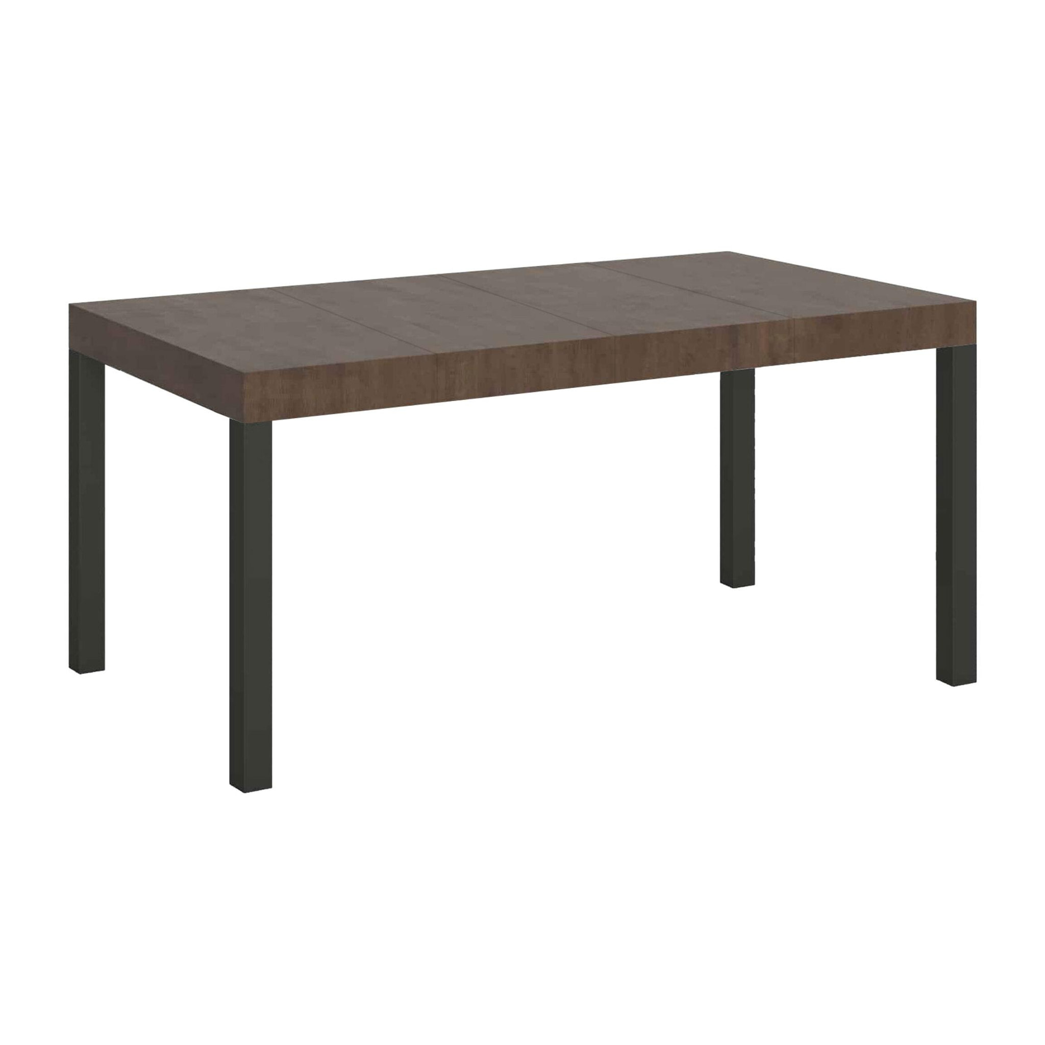 Mesa extensible 90x130/234 cm Everyday Premium Nogal estructura Antracita