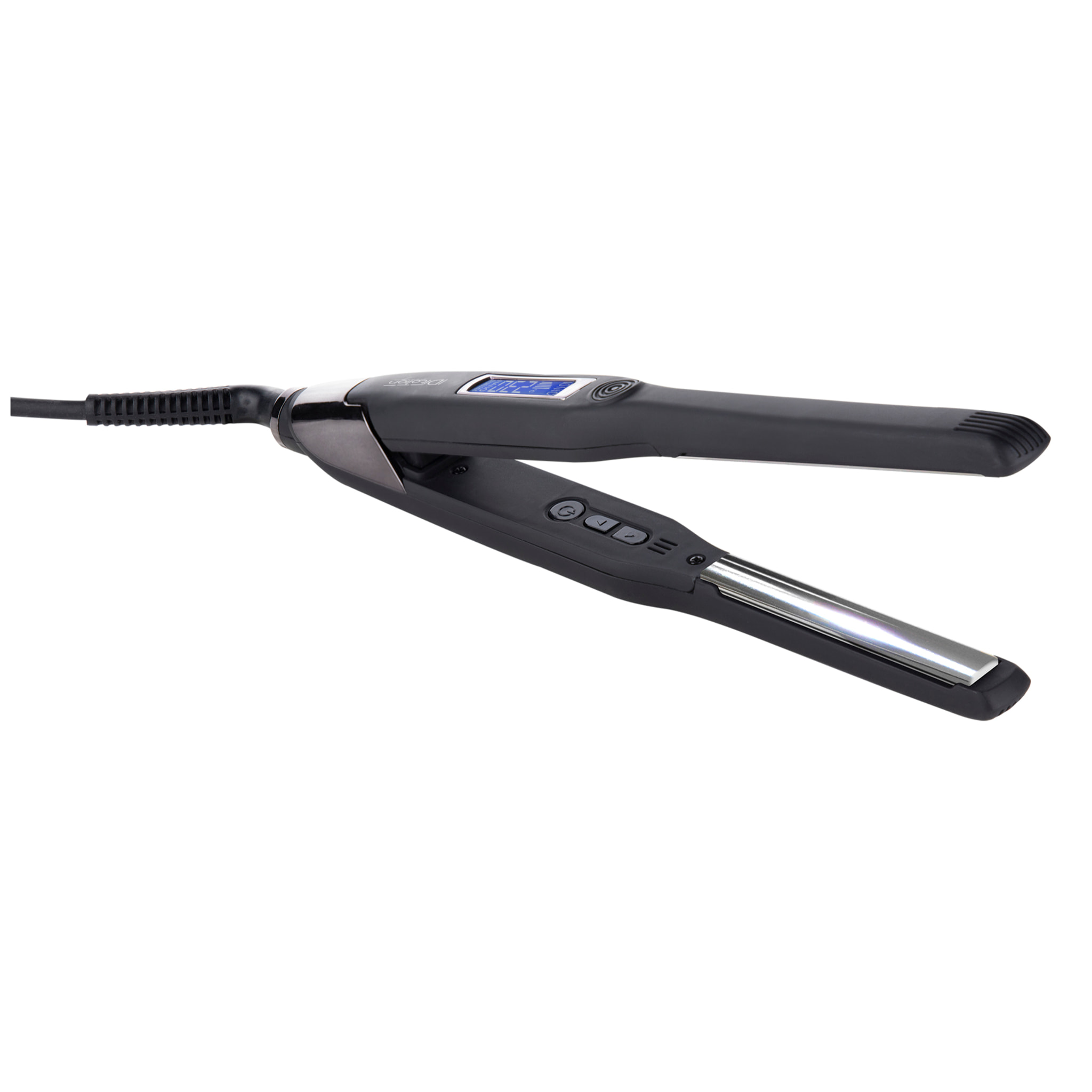 Piastra Platinum Volume Flat Id - Nero E Placca A Specchio Color Argento - 38W