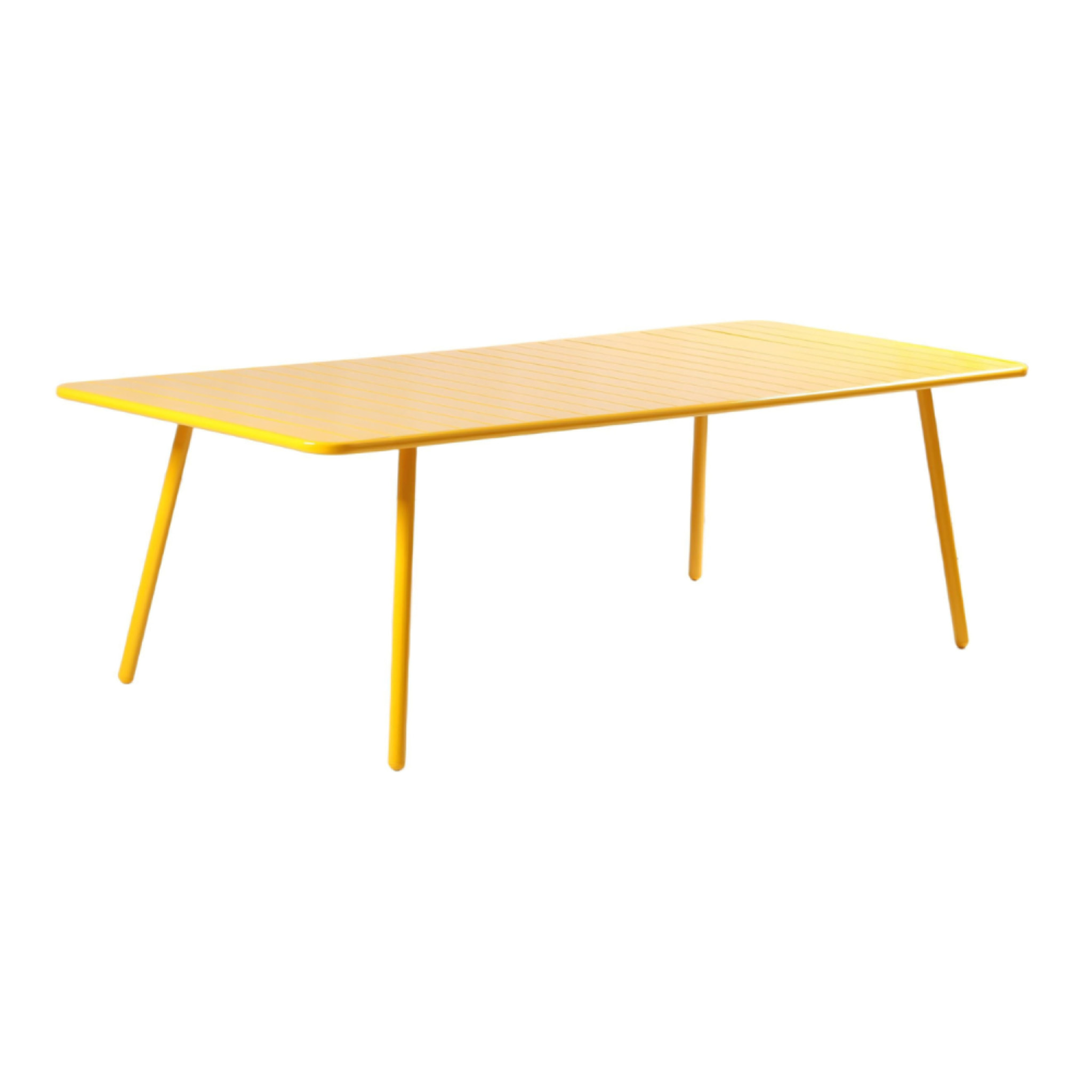 Table de jardin 10-12 places 234cm jaune EVORA