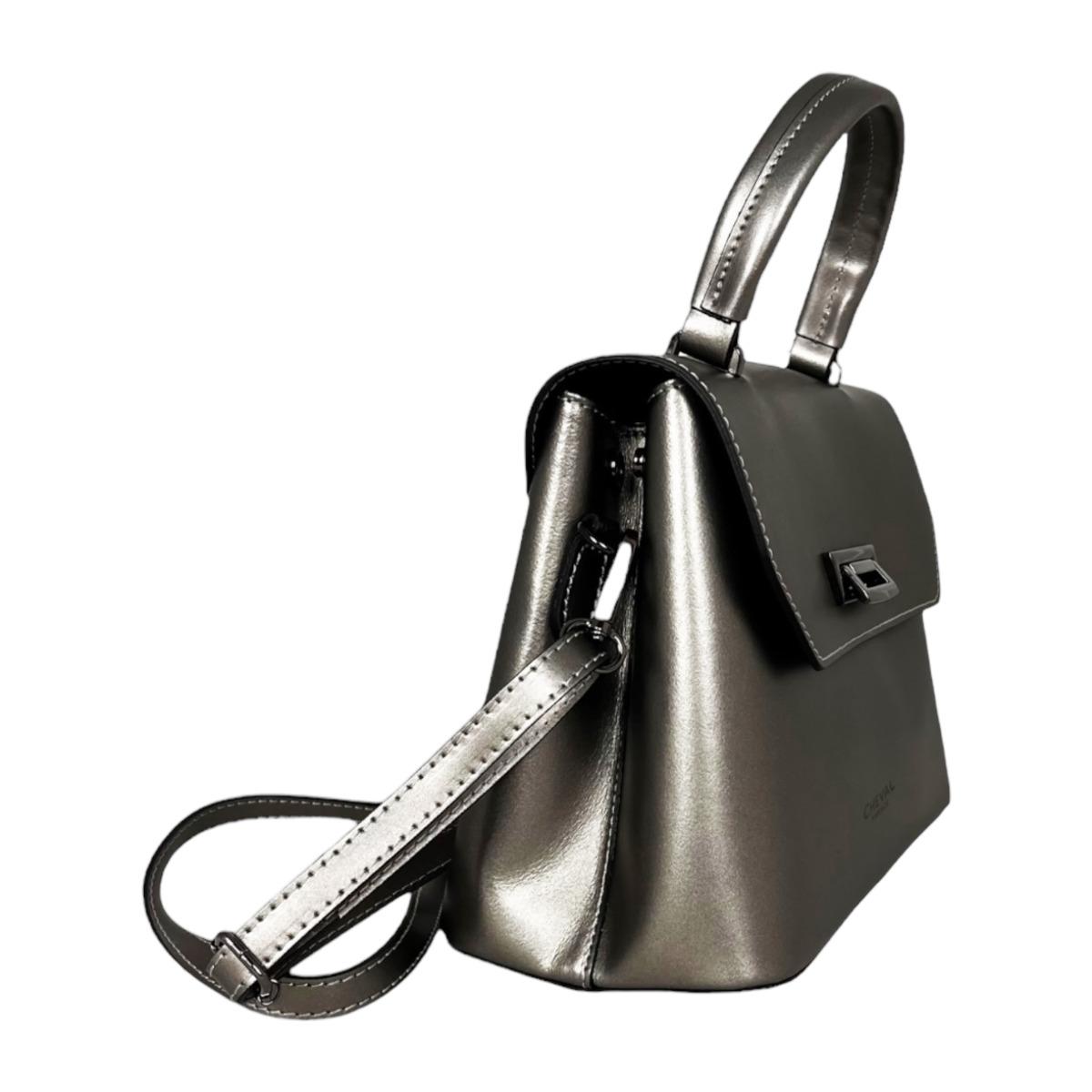 Borsa a mano Cheval Firenze Vittoria Argento