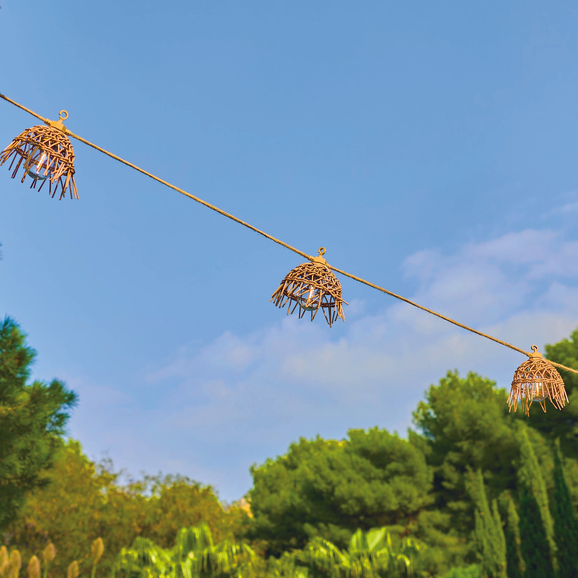 Guirlande solaire MINI HAWAI 10 LED 8M