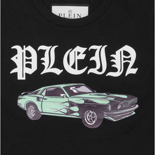 PHILIPP PLEIN Camiseta Cuello Redondo Ss RACING