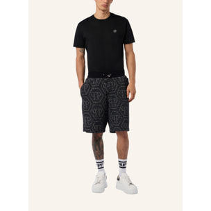 PHILIPP PLEIN Jacquard Shorts Monogram