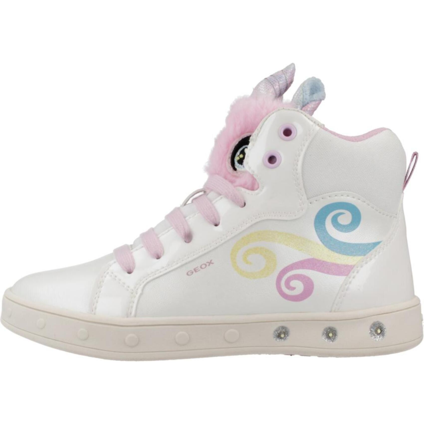 Zapatillas Niña de la marca GEOX  modelo J SKYLIN BLANCO