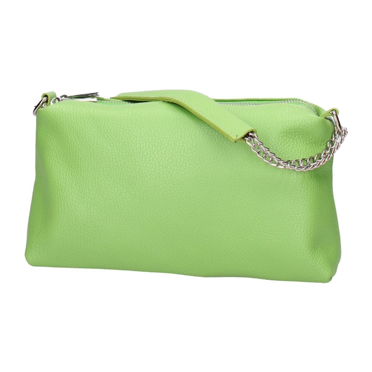 Borsa a spalla da donna In Vera pelle Made in Italy 26x14x9 cm