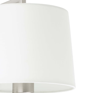 FRAME Aplique oro viejo mate/blanca con lector LED