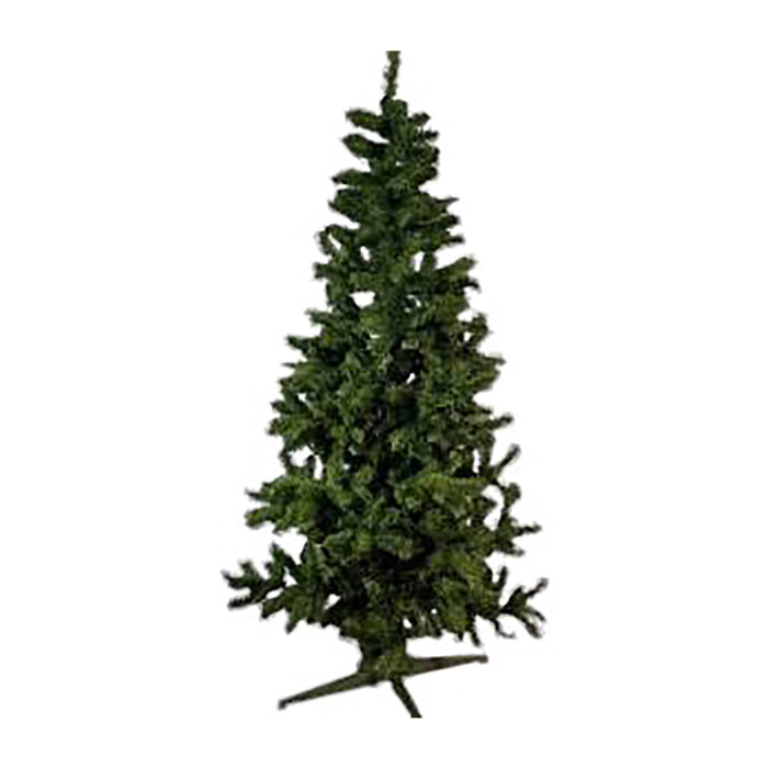 Albero di Natale 150 cm Jingles, Pino artificiale, Albero effetto reale, Alberello natalizio, Made in Italy, 80x80 h150 cm, Verde