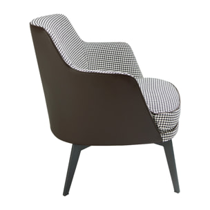 Sillón Angel Cerda de tela 75x75x82cm