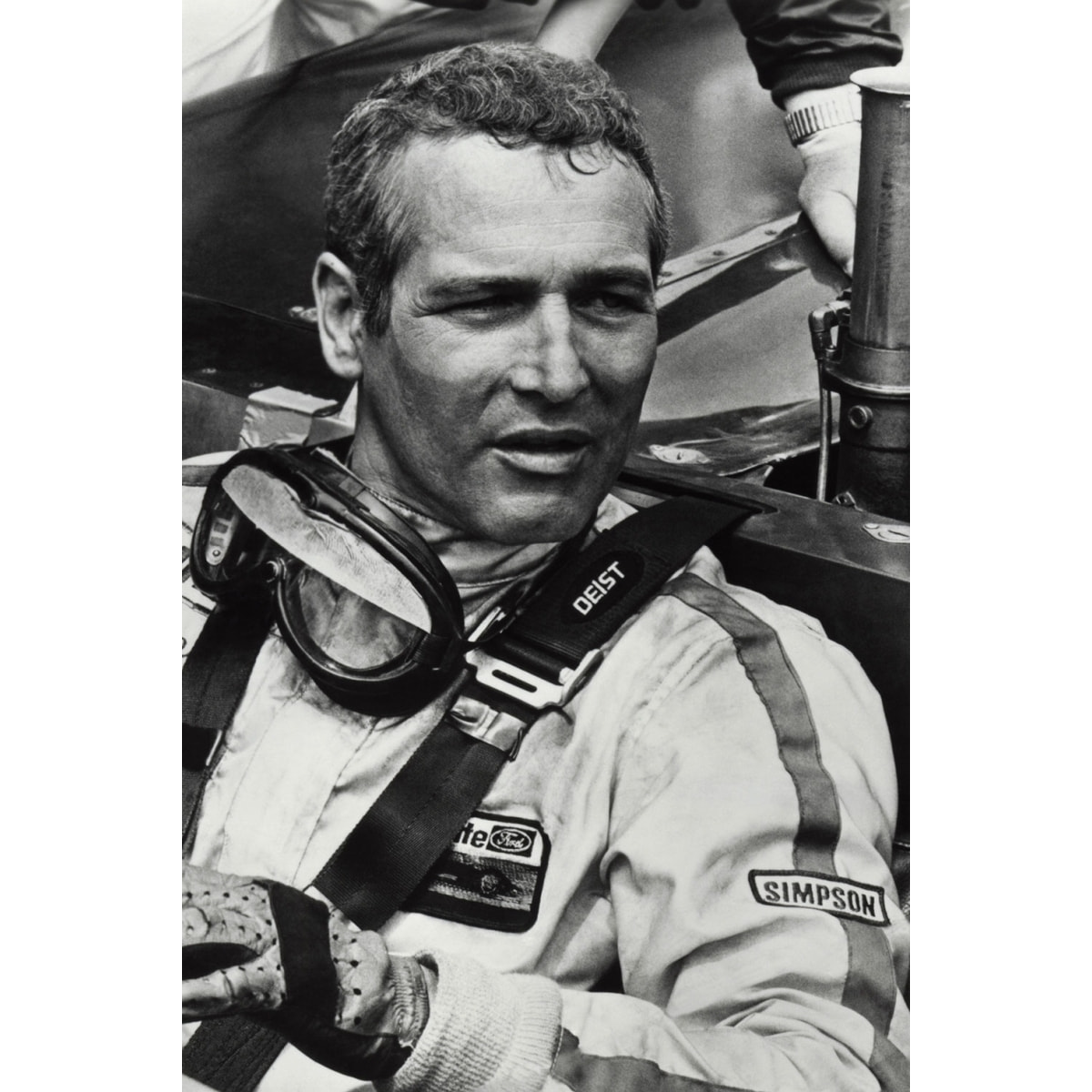 Photo célébrité Paul Newman Indianapolis Tableau alu Dibond