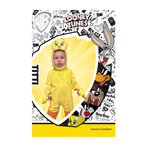 Costume Completo Titti Cartoni Looney Tunes Prodotto Originale Bambino