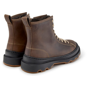 Botines - CAMPER Brutus+ - Beige - Piel nobuk