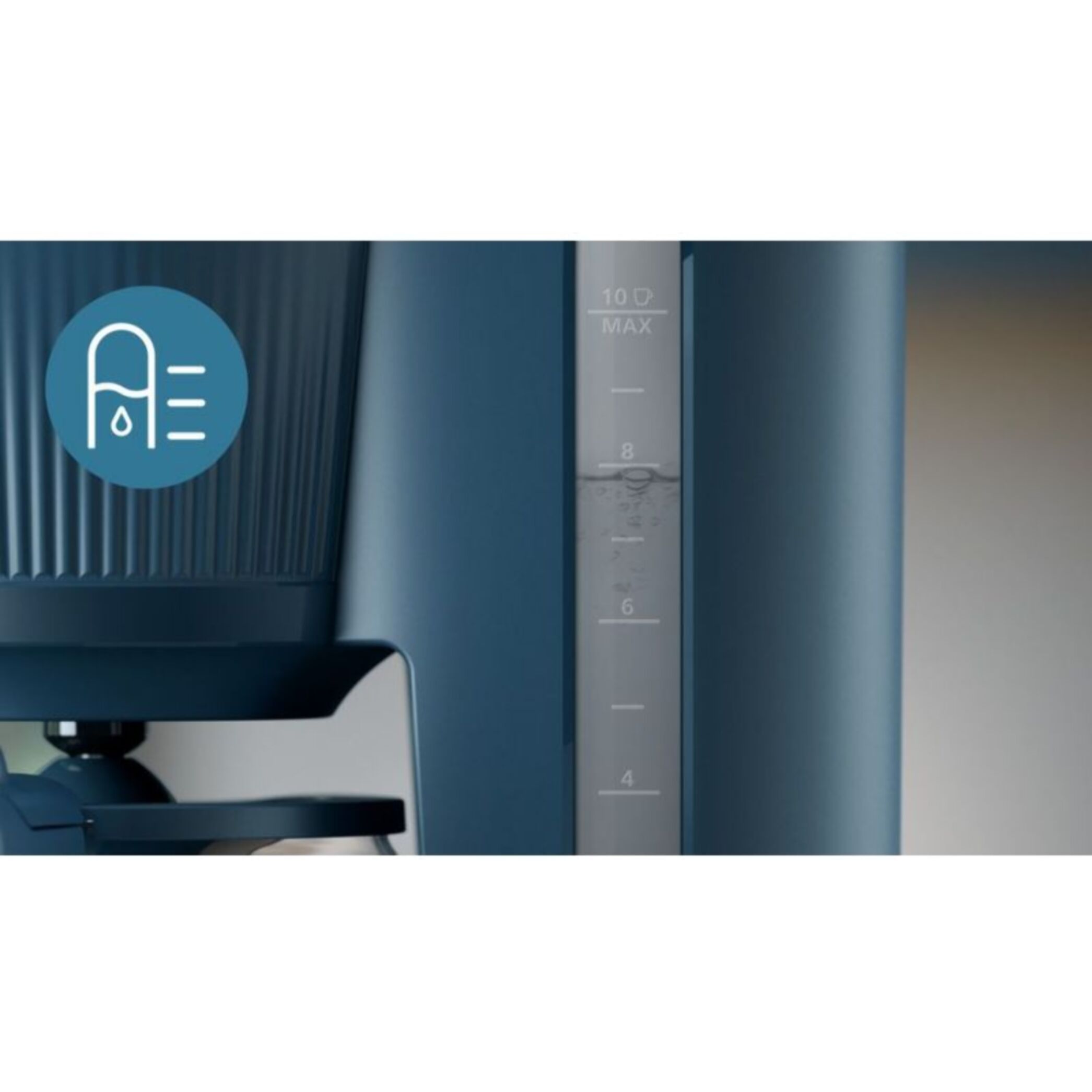 Cafetière filtre PHILIPS HD7411/70 bleu