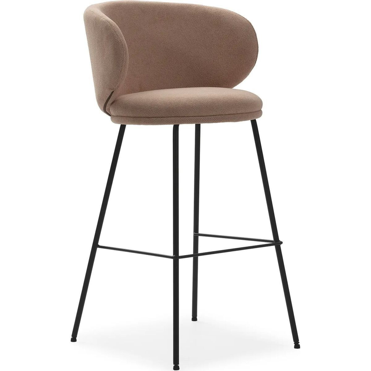 Lot de 2 tabourets en tissu - COCOON