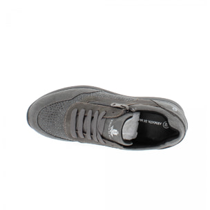 Armata di Mare Scarpe Donna Sneakers Casual con Zip Esterna AMD W22H3022 Grey