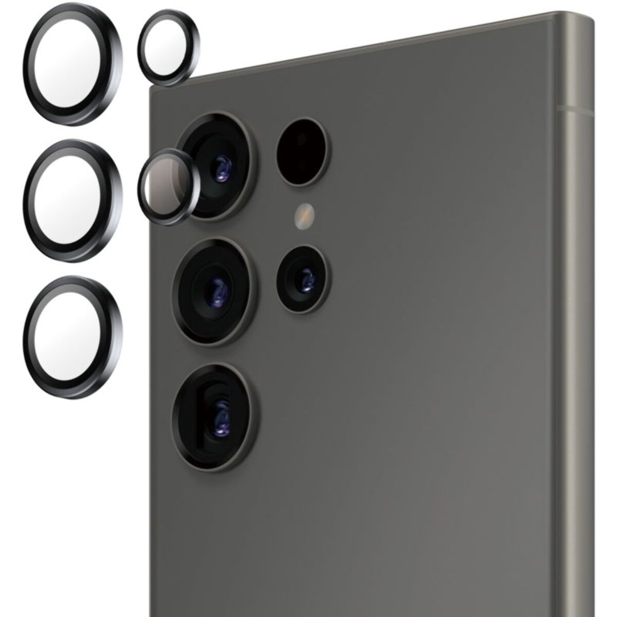 Protège écran PANZERGLASS Samsung Galaxy S25Ultra Protège Objectif