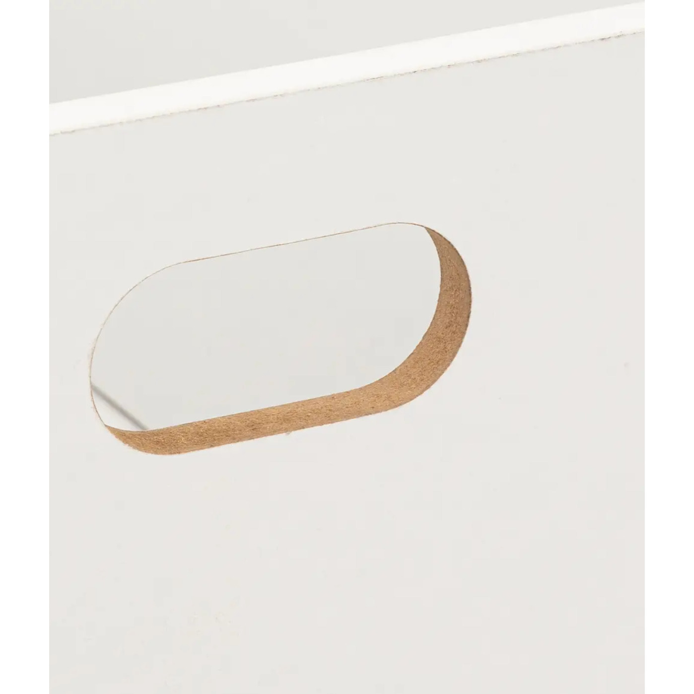 Panier 15x31cm "Mix N' Modul" bois blanc