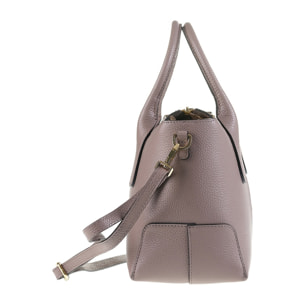 Borsa a mano da donna Made in Italy - Modello Silvana Elite - 100% pelle - 22.0 x 15.0 x 10.0 cm