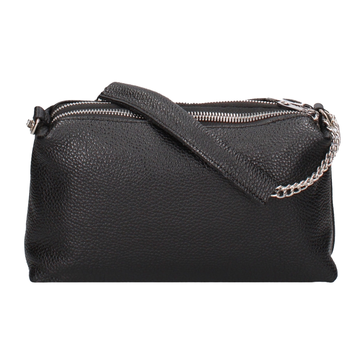 Borsa a spalla da donna In Vera pelle Made in Italy 26x14x9 cm