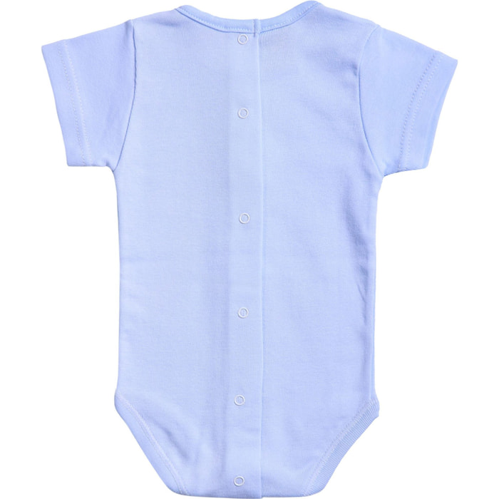 Body bebé manga corta con tapeta