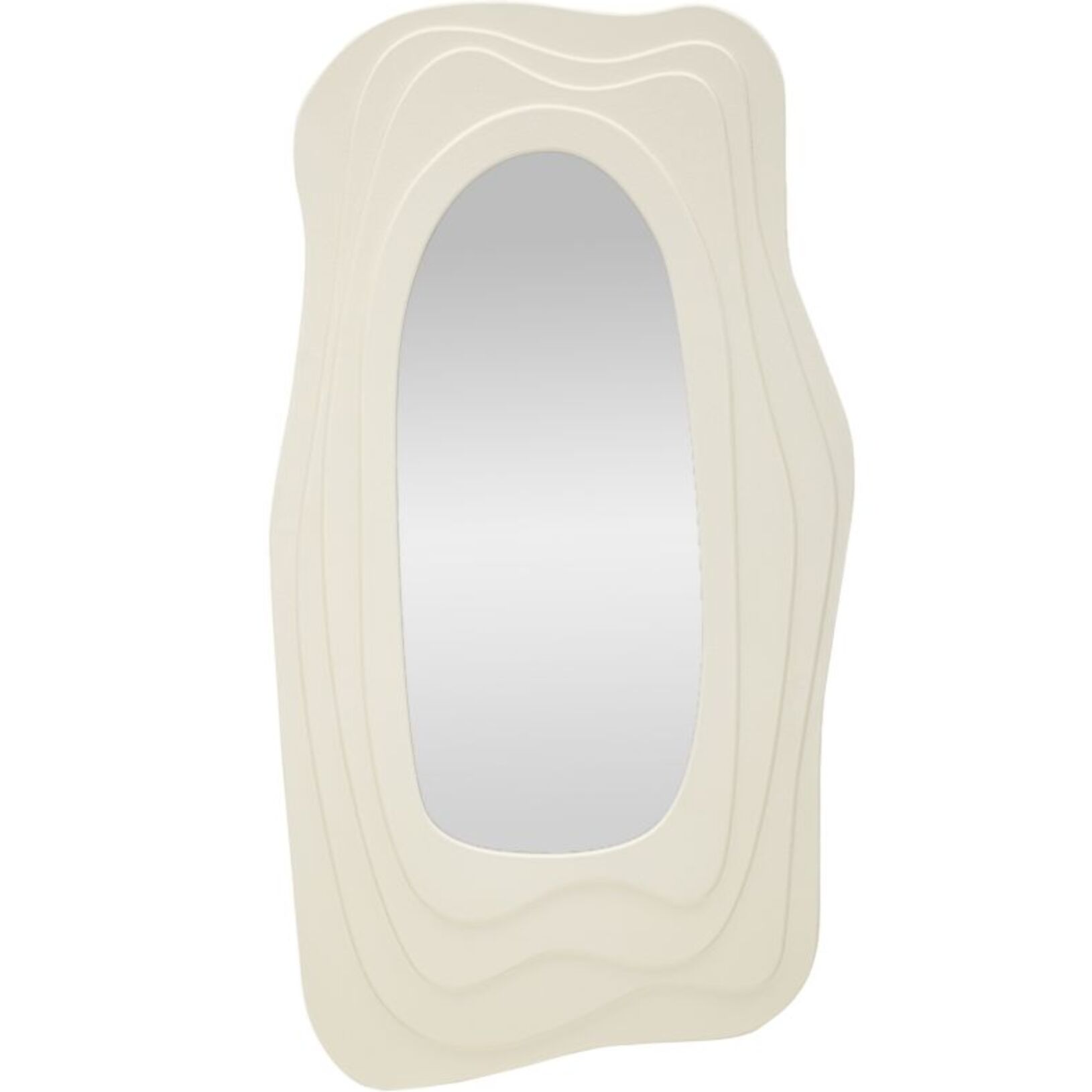 SPECCHIO DA MURO DAFNE BIANCO CM 90X4X165